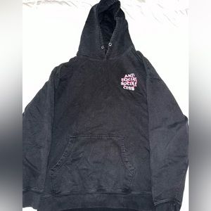 black antisocial social club sweatshirt